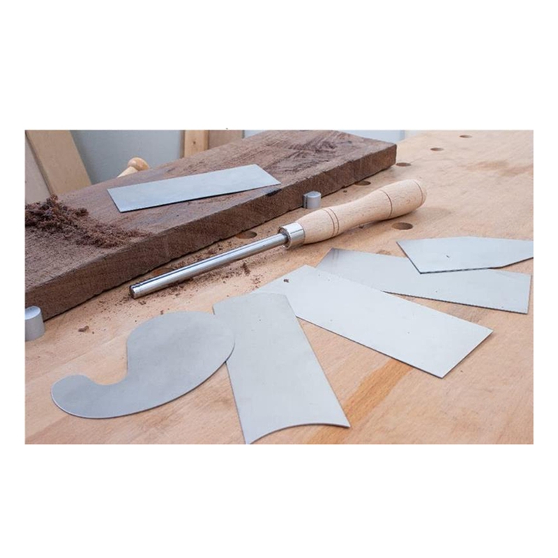 Card Scraper Cabinet - Zestaw skrobaków do drewna, skrobak do