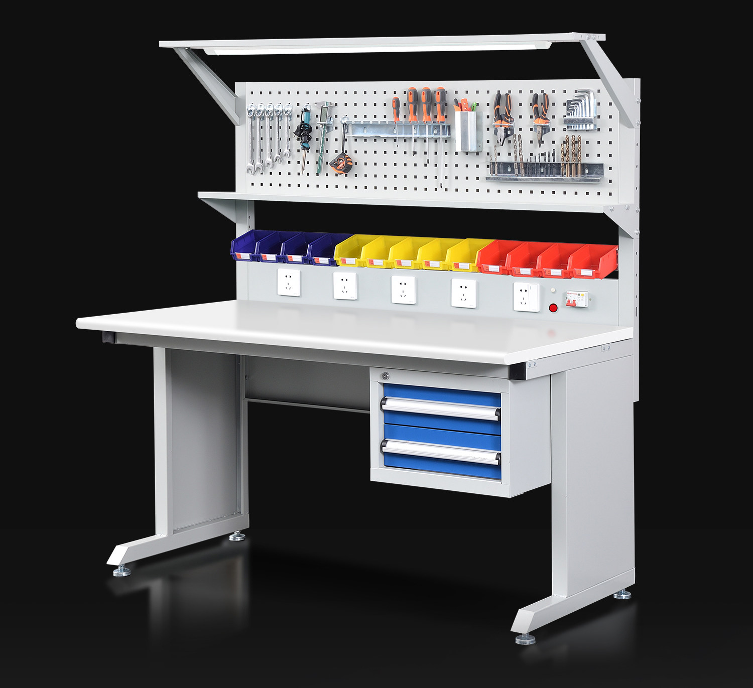 Workshop Tools Table - Stół warsztatowy antystatyczny z grafenem, warsztat