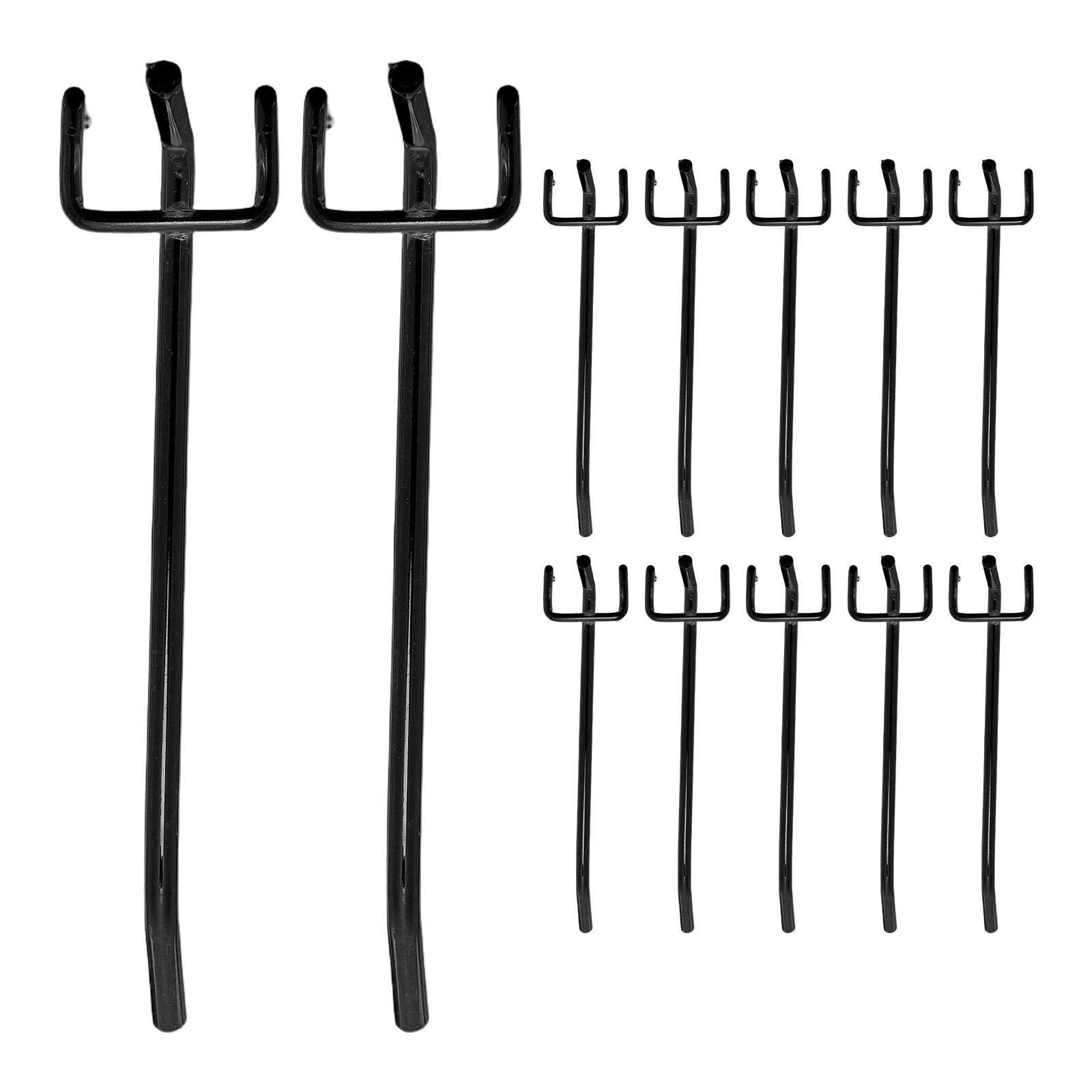 Workshop Tools Display - 30 szt. Haczyki do tablic perforowanych,