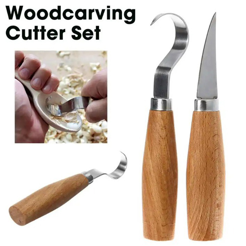 Workshop Tools For Carpentry - Nóż do rzeźbienia w drewnie, dłuto,
