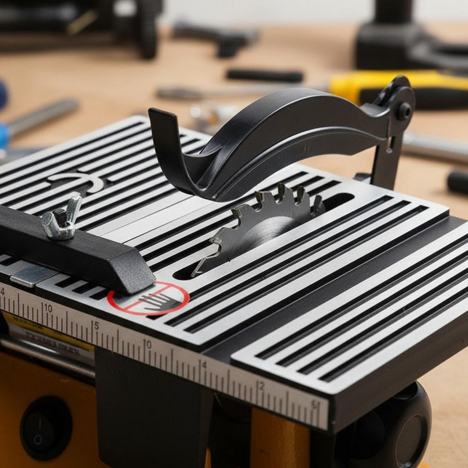 Workshop Tools Bench - Mini piła stołowa przenośna, miniaturowa piła