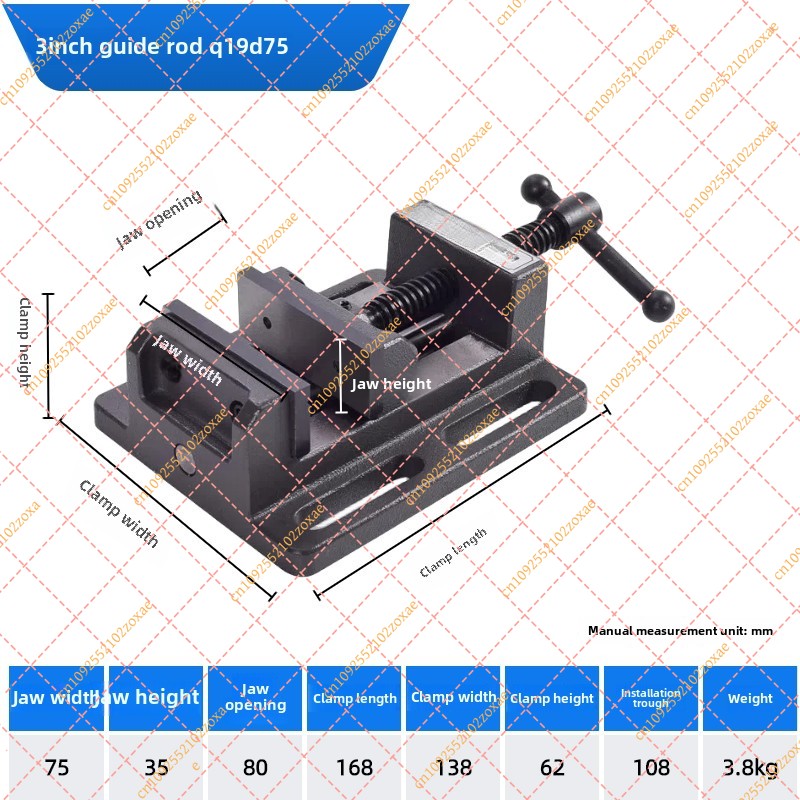 Mocny imadło stołowe płaskie 3 – Workshop Tools Bench recenzja i cena