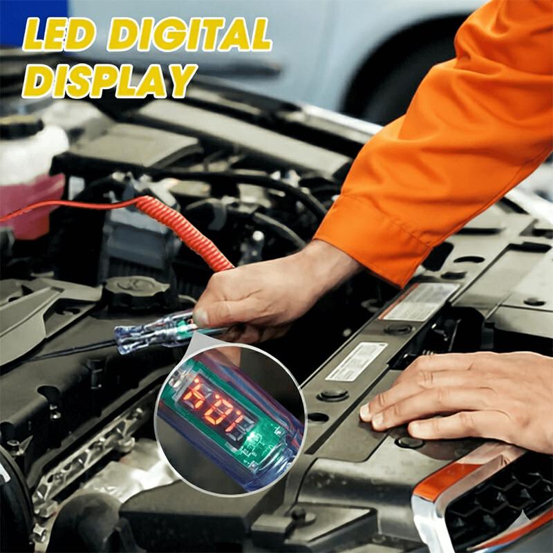Tester napięcia 3V 120V z cyfr – Workshop Tools Display recenzja i cena