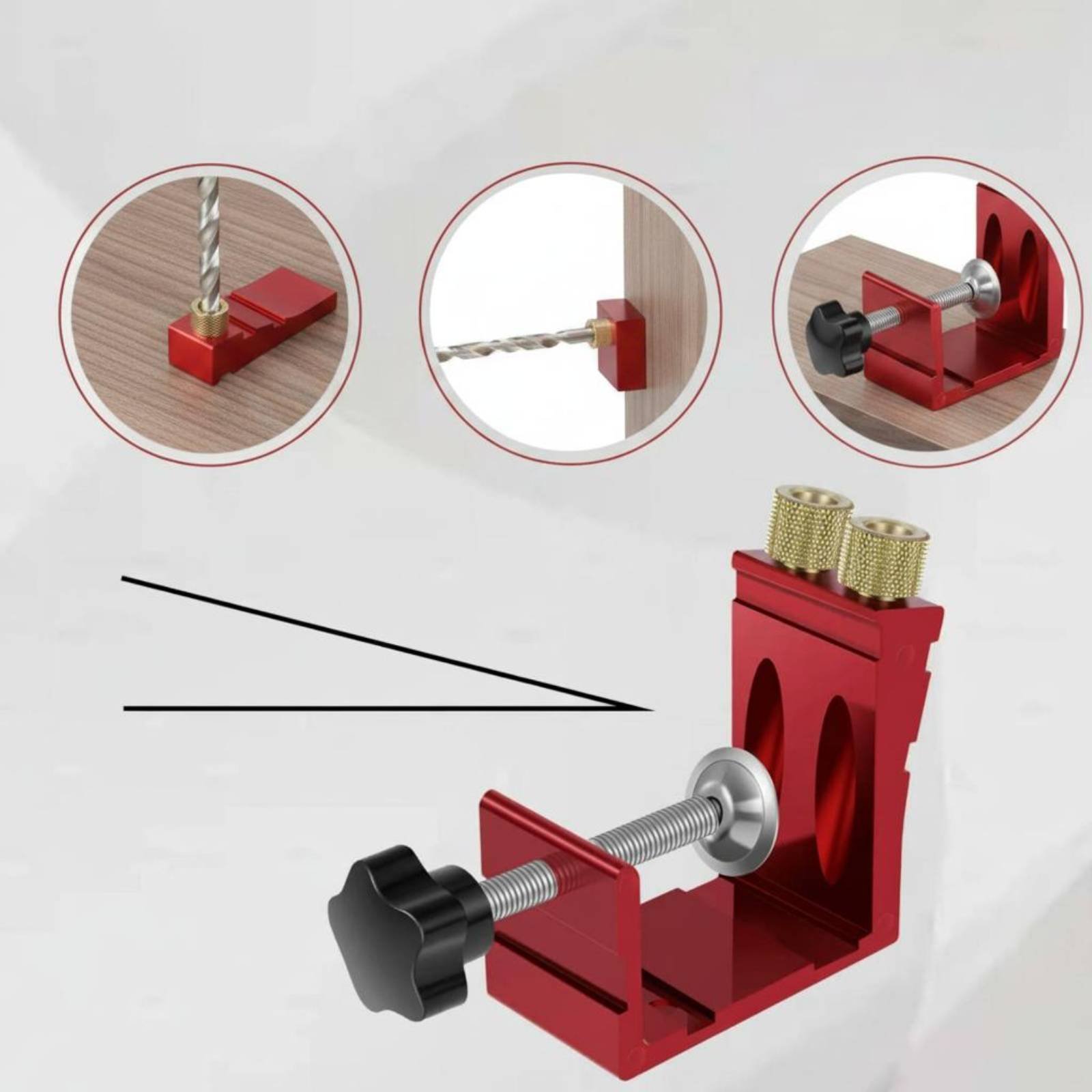 Szablon do wiercenia pod kątem – Workshop Joinery Tools recenzja i cena