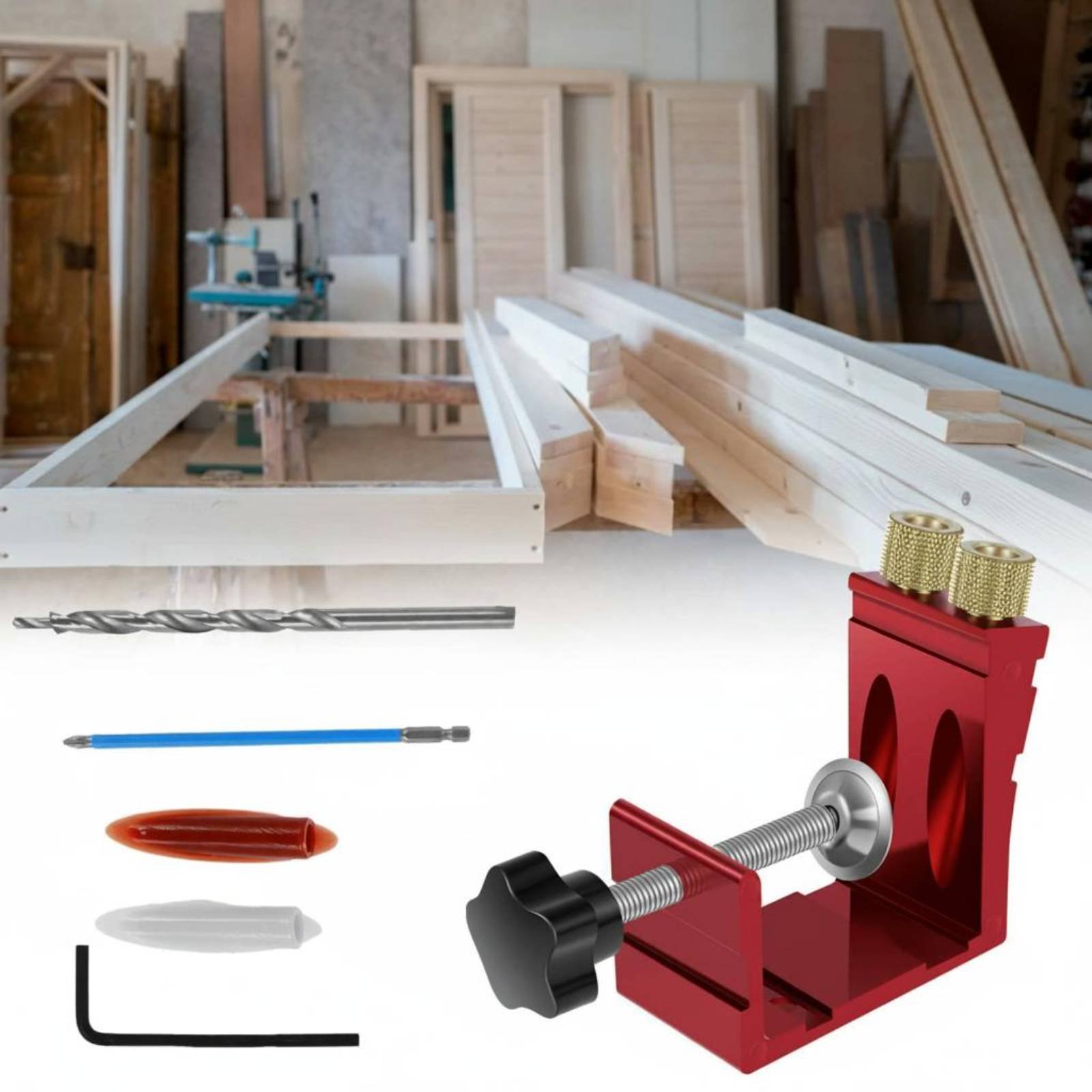 Szablon do wiercenia pod kątem – Workshop Joinery Tools recenzja i cena