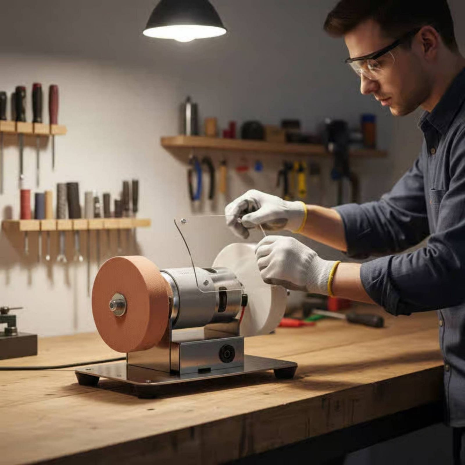 Mini Szlifierka Stołowa Wielof – Workshop Tools Bench recenzja i cena