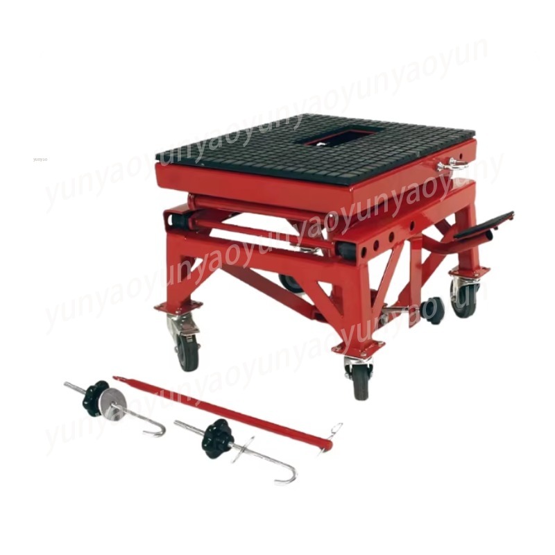 Hydrauliczny podnośnik motocyk – Workshop Tools Table recenzja i cena