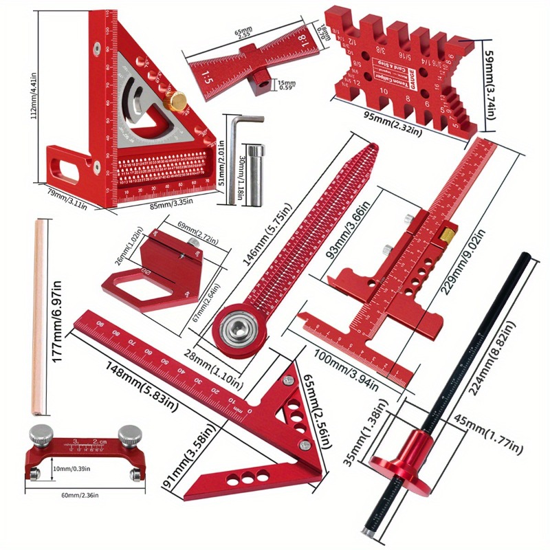 Zestaw stolarski do warsztatu, – Workshop Joinery Tools recenzja i cena