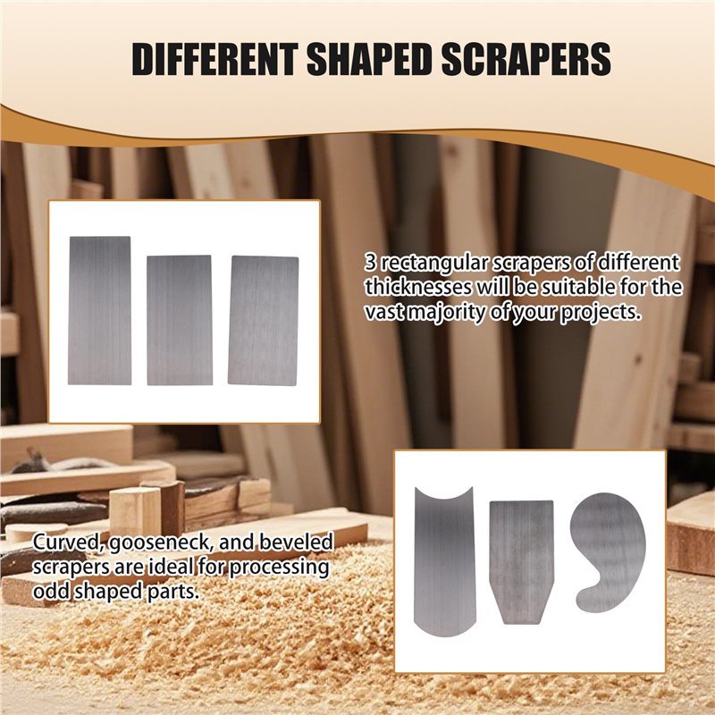 Zestaw szpachelek do szafek FA – Card Scraper Cabinet recenzja i cena